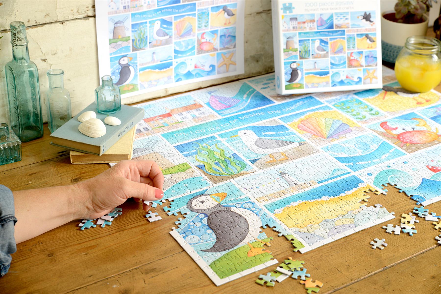 Cliff Puzzle Da 1000 Pezzi Per Adulti, Seaside Cliff Jigsaw Cliff Puzzle Da 1000 Pezzi Per Adulti, Seaside Cliff Jigsaw