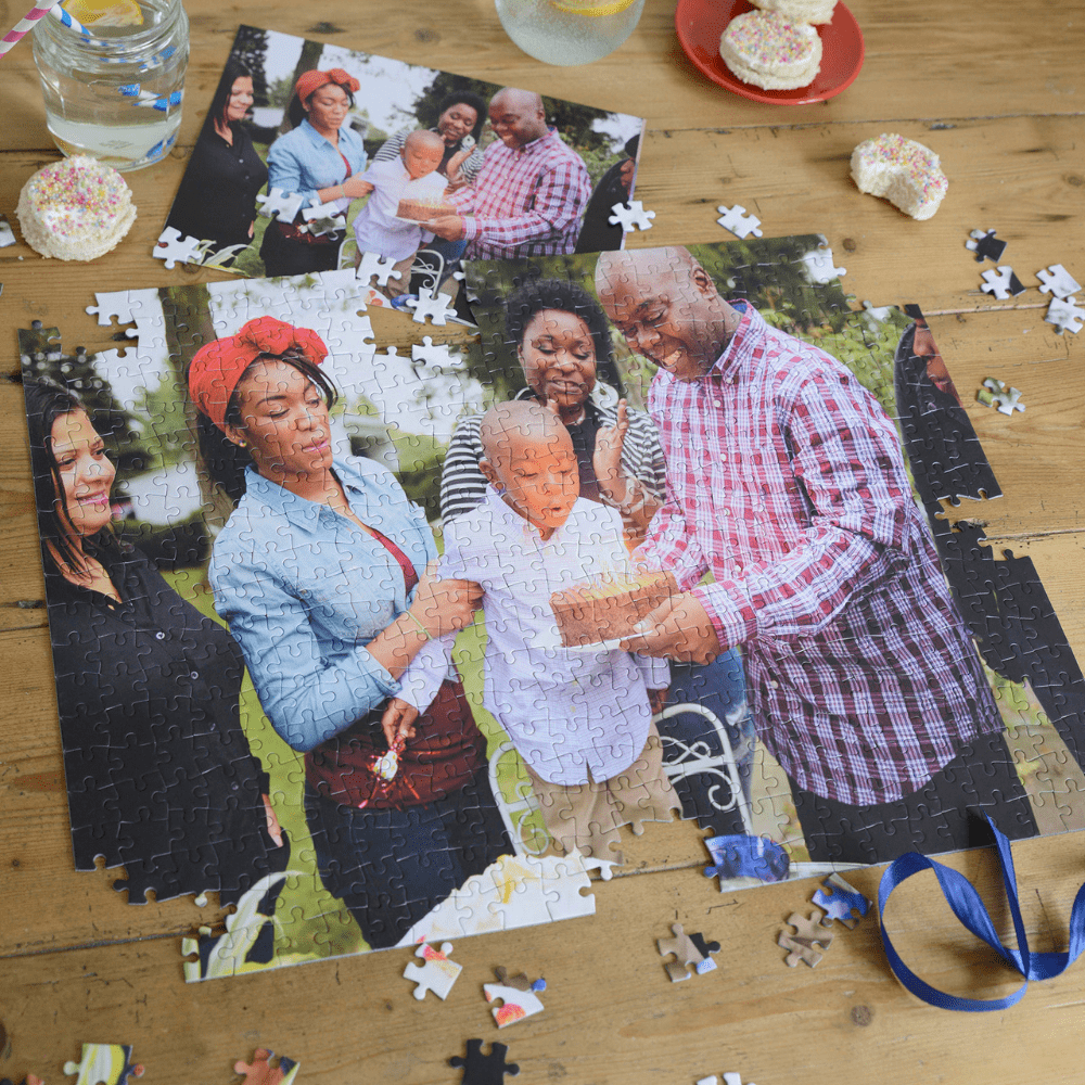 Personalised Photo Jigsaw Puzzle 1000 / 500 / 400 Pieces