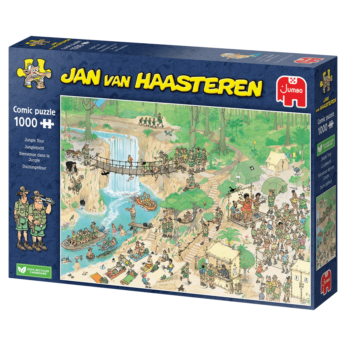 Puzzle 1000 pièces Jungle Tours de Jan Van Haasteren