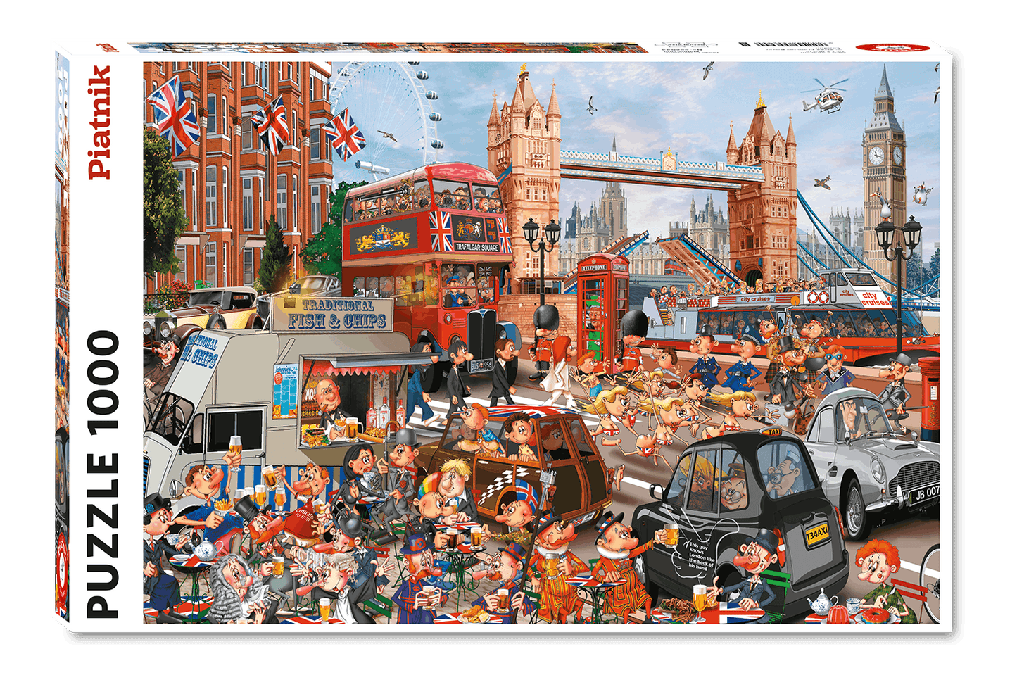 Tower Bridge 1000 Piece Jigsaw Puzzle