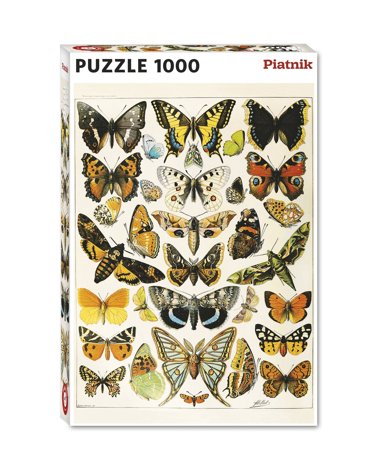 Butterflies & moths 1000 Piece Jigsaw Puzzle