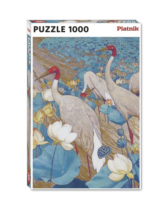 Ying Yang Plumage 1000 Piece Jigsaw Puzzle