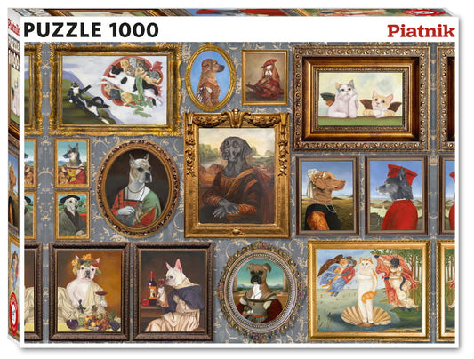 Renaissance Menagerie Gallery 1000 Piece Jigsaw Puzzle