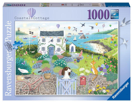 Coastal Cottage 1000 Piece Jigsaw Puzzle