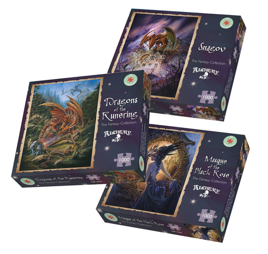 Ensemble de puzzles fantastiques