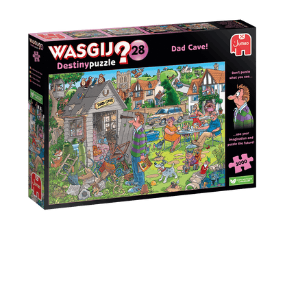 Wasgij Destiny 28 Dad Cave 1000 Piece Jigsaw Puzzle