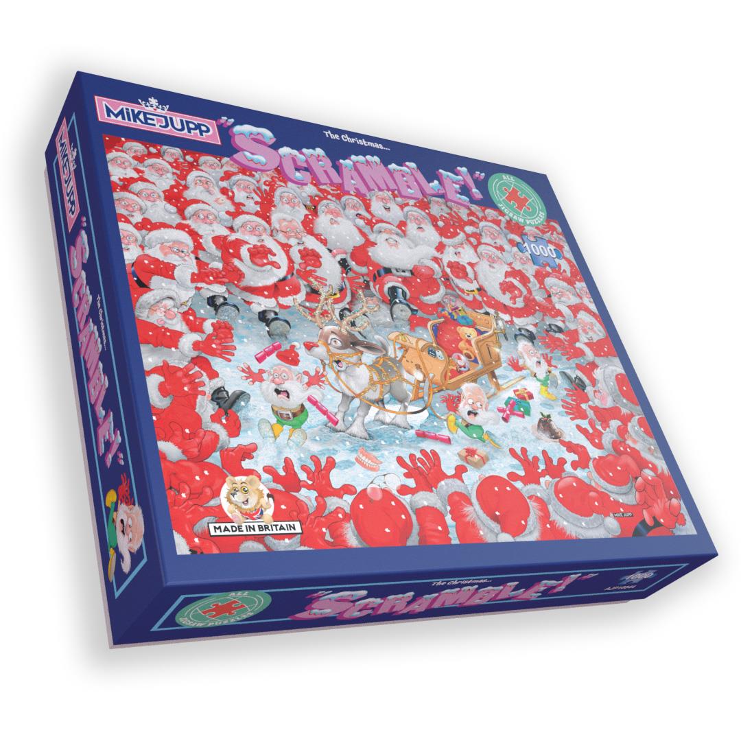 Mike Jupp Puzzle ‚P*ssed As A Newt‘ – 1000 Teile Lustiges Tier-Motiv