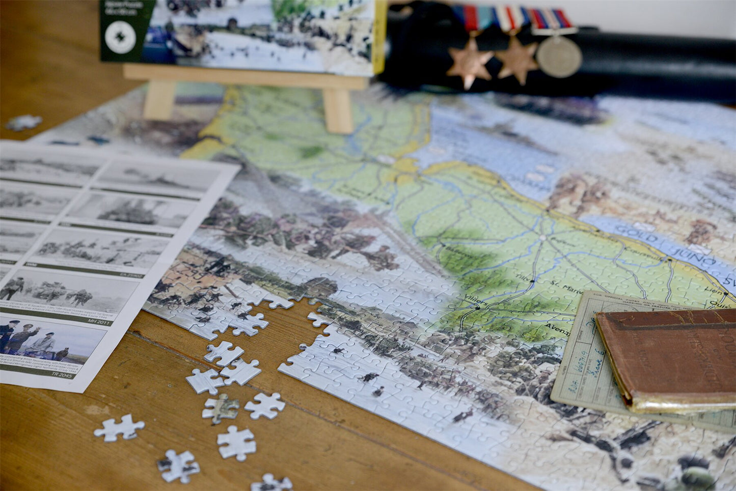 Puzzle 1000 pièces du Jour J des Musées impériaux de la guerre