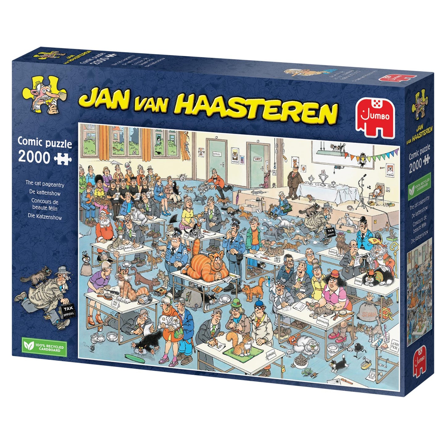 Jan Van Haasteren's The Cat Pageantry 2000 Piece Jigsaw Puzzle