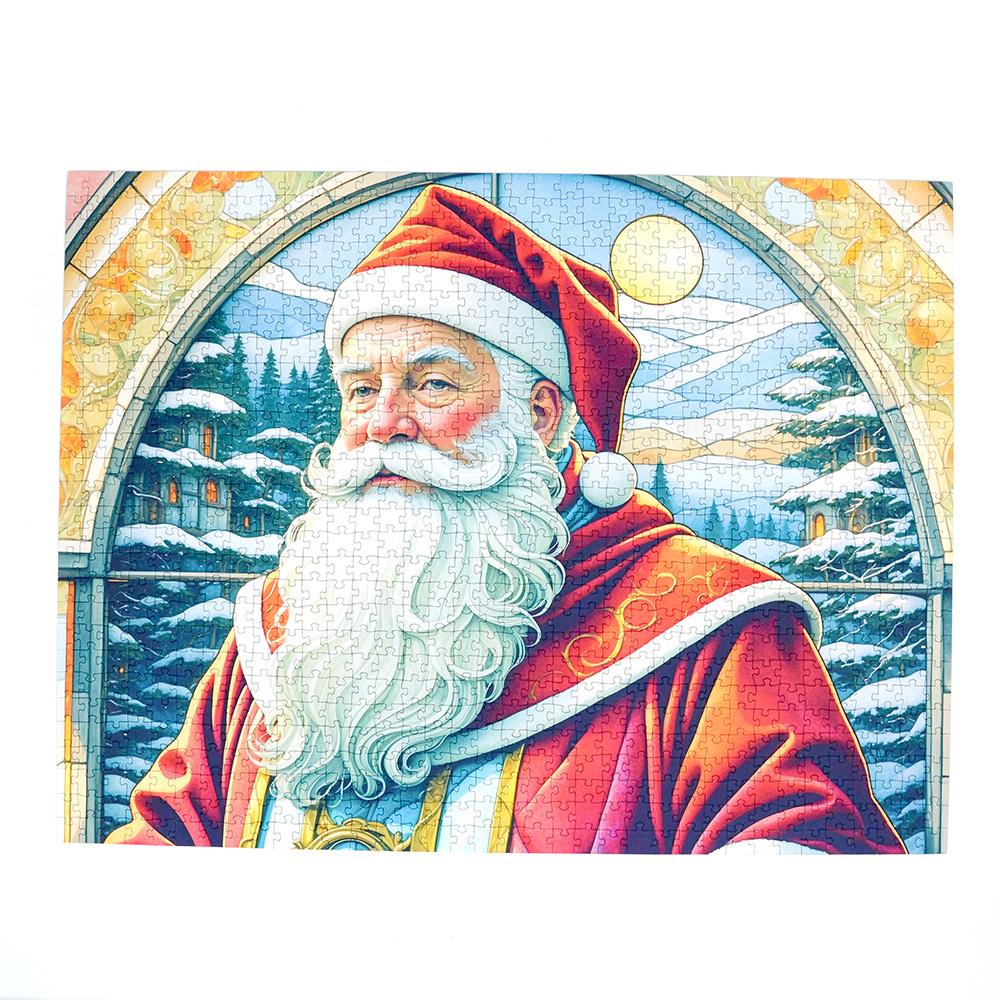 St Nicholas Stained Glass Window 1000 Piece Jigsaw