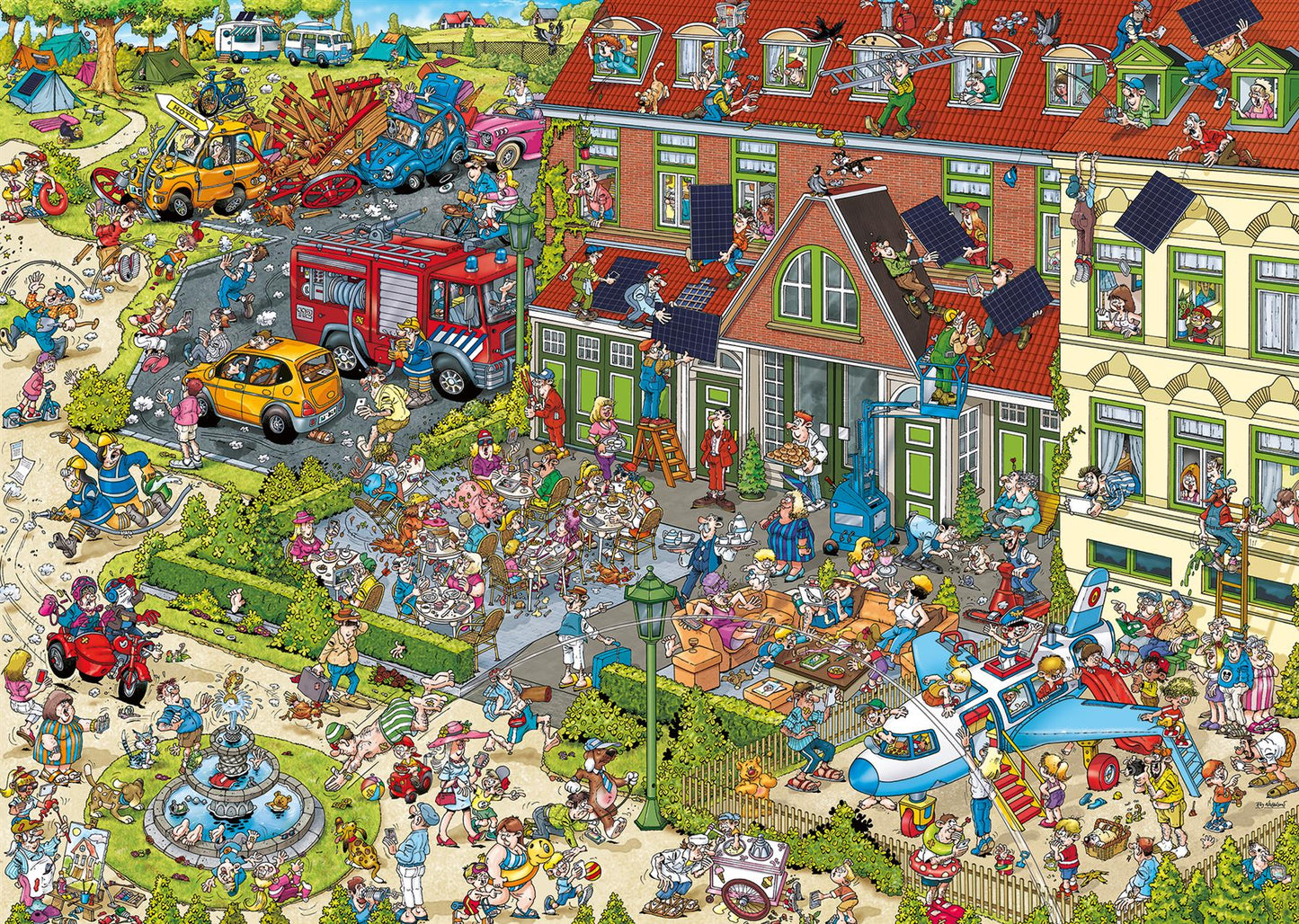 Ray’s comic Series – Holiday Resort No.2 The Hotel 1000 Piece Jigsaw Puzzle