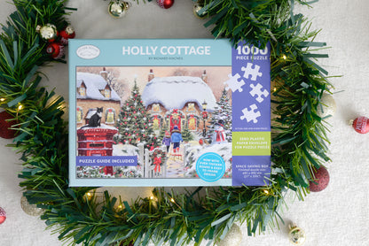 Holly Cottage - 1000 Piece Jigsaw Puzzle