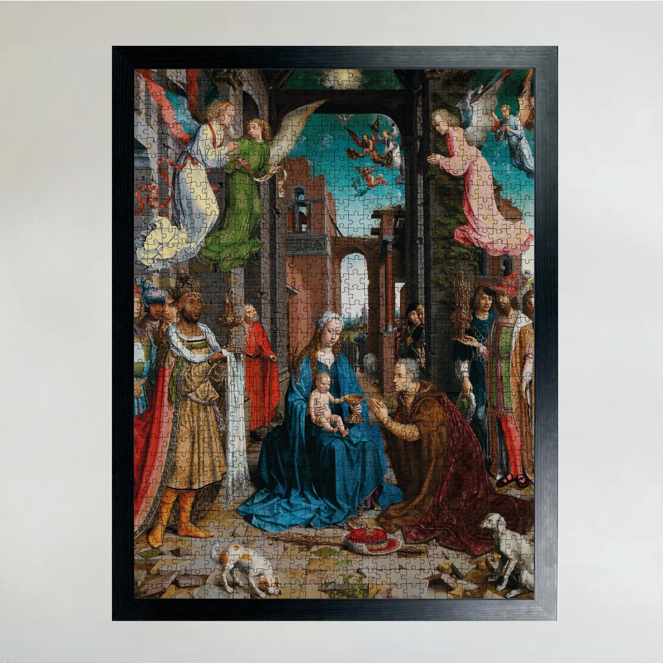 The Adoration of the Kings - National Gallery 1000 Piece Jigsaw Puzzle