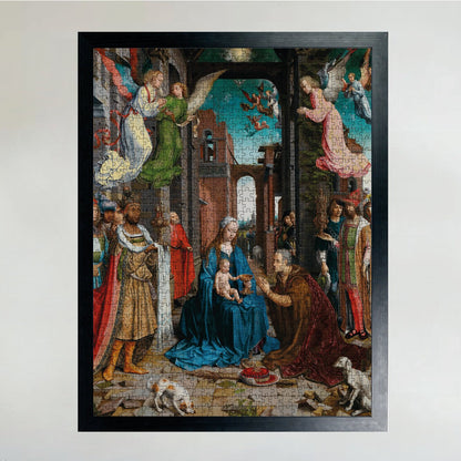 The Adoration of the Kings - National Gallery 1000 Piece Jigsaw Puzzle