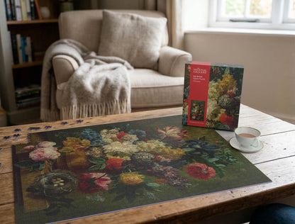 Flowers in a Vase - National Gallery 1000 Piece Jigsaw Puzzle