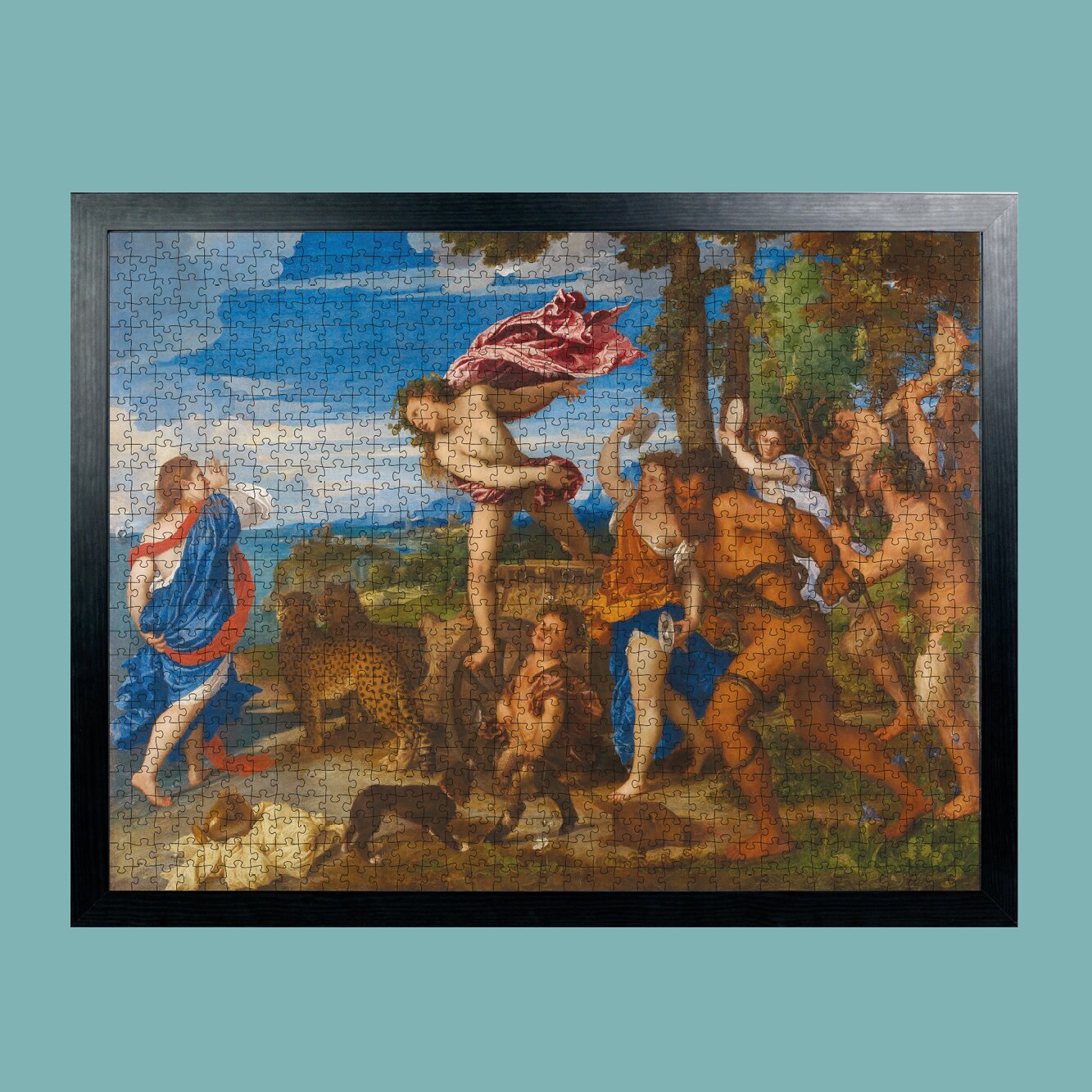 Bacchus et Ariane - Puzzle 1000 pièces de la National Gallery