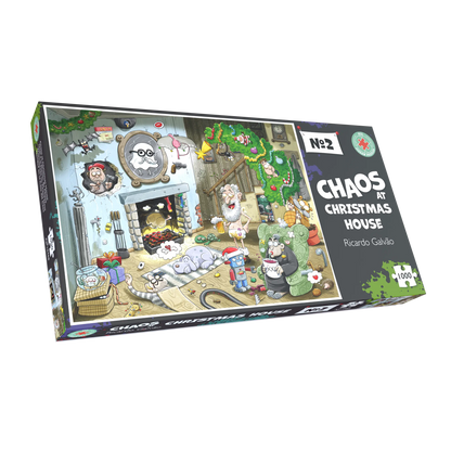 Christmas at Chaos House - No.2 1000 Piece Jigsaw Puzzle