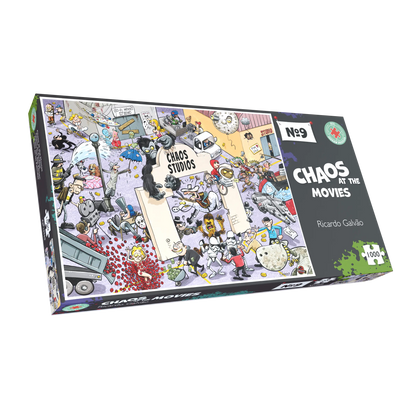 Chaos at the Movies - No.9 1000 Piece Jigsaw Puzzle
