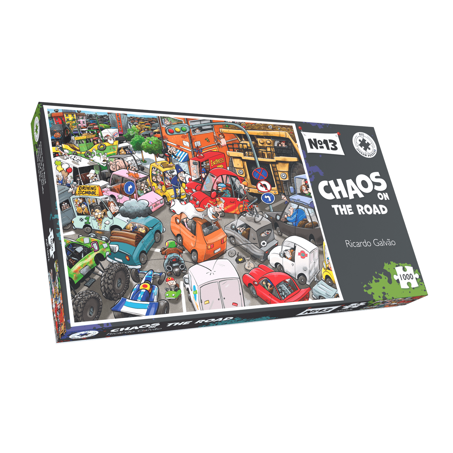 Chaos sur la route - Puzzle n° 13 1000 pièces
