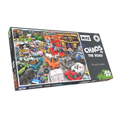 Chaos sur la route - Puzzle n° 13 1000 pièces