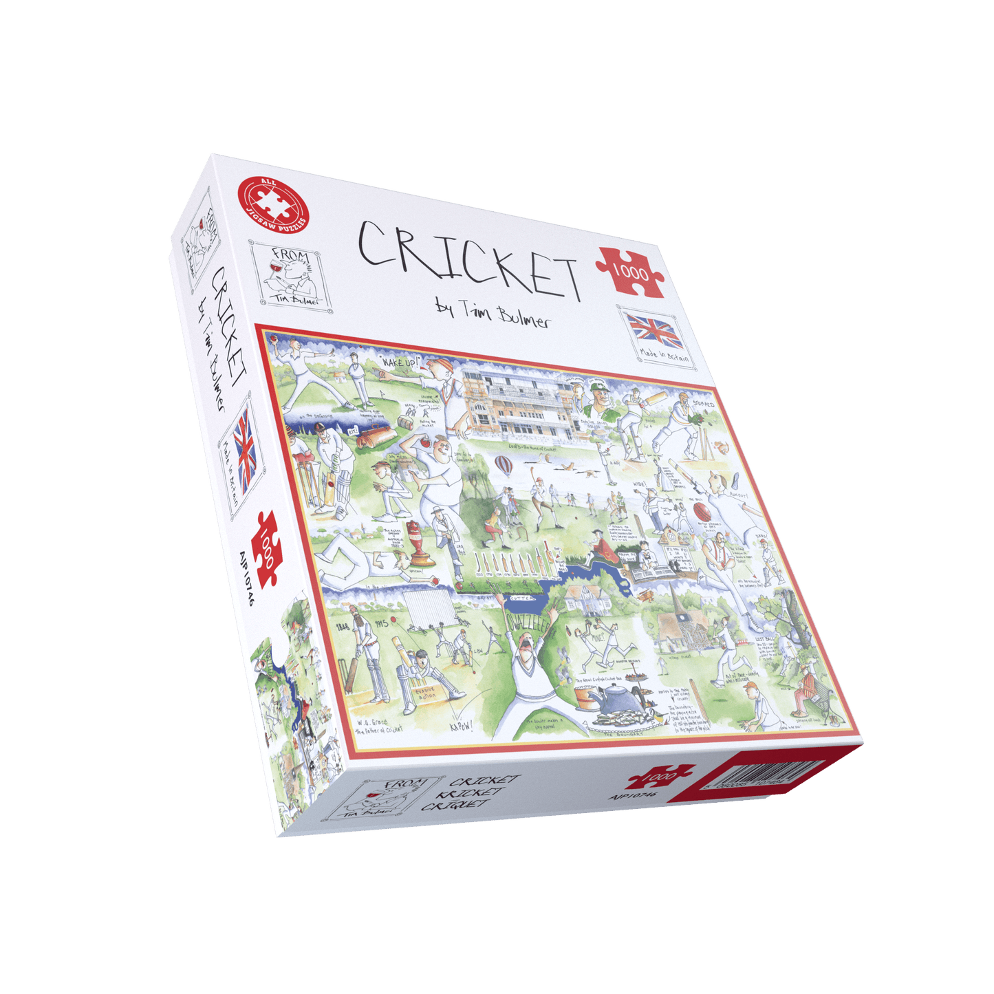 Cricket – Tim Bulmer, 1000-teiliges Puzzle