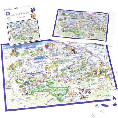 North York Moors – Tim Bulmer, 1000-teiliges Puzzle