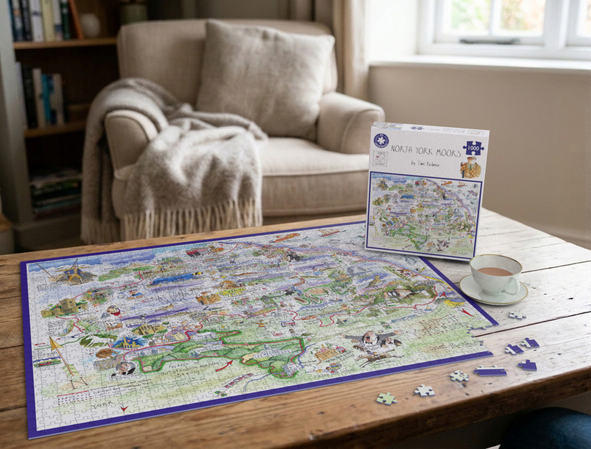 North York Moors – Tim Bulmer, 1000-teiliges Puzzle