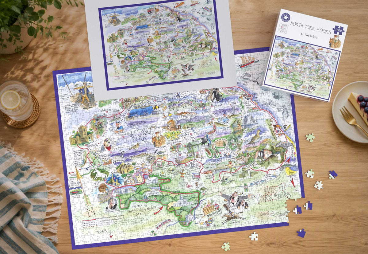 North York Moors – Tim Bulmer, 1000-teiliges Puzzle