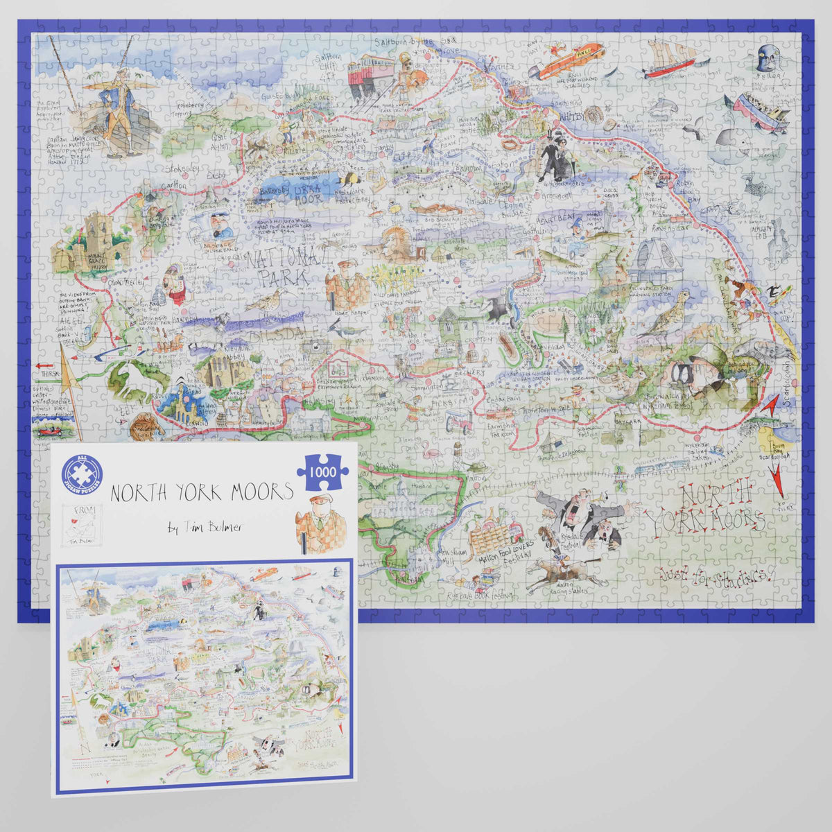 North York Moors – Tim Bulmer, 1000-teiliges Puzzle