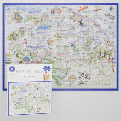 North York Moors – Tim Bulmer, 1000-teiliges Puzzle