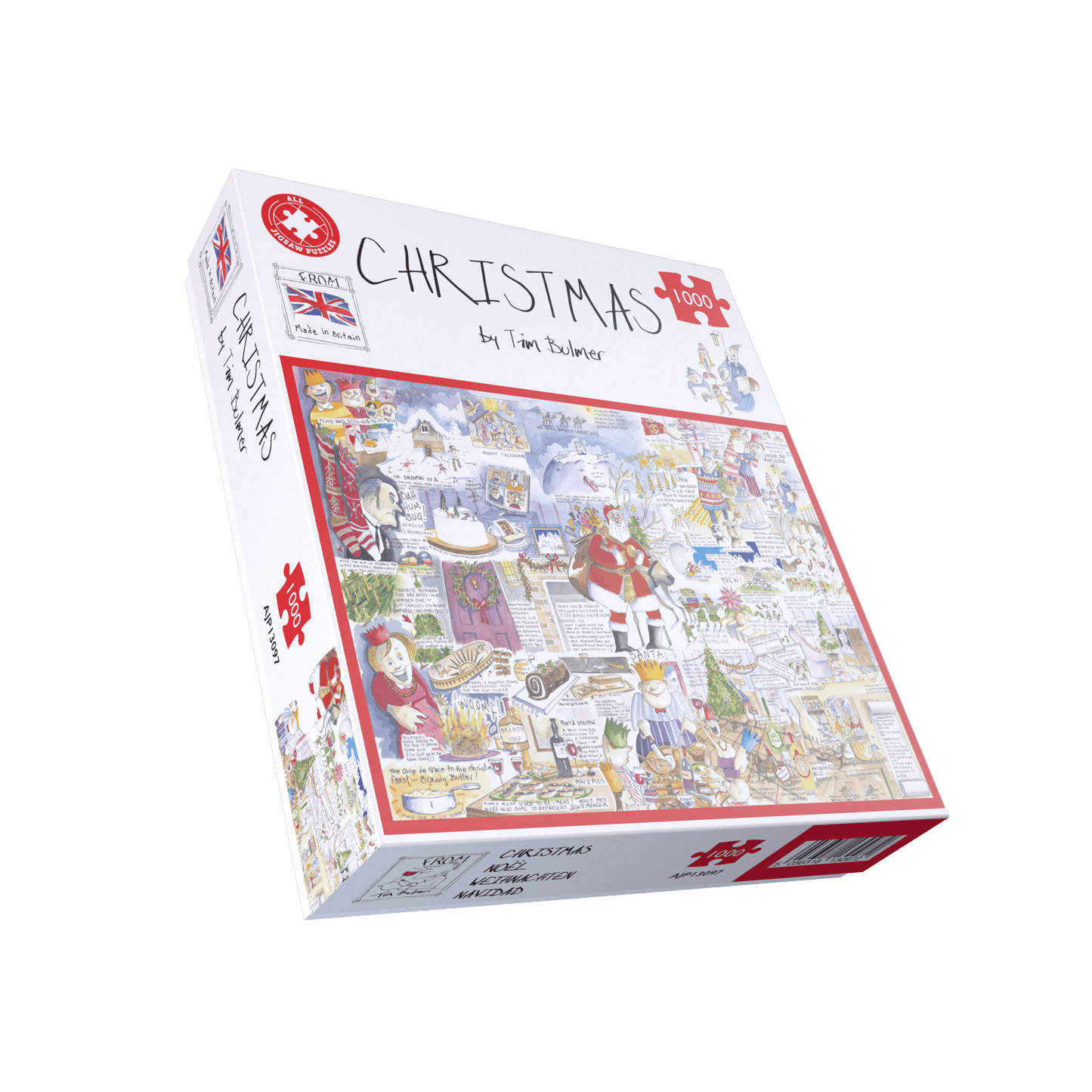 Christmas - Tim Bulmer 1000 Piece Jigsaw Puzzle