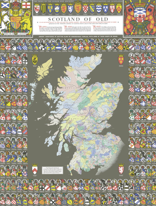 Schottland des alten 1000-Teile-Puzzle