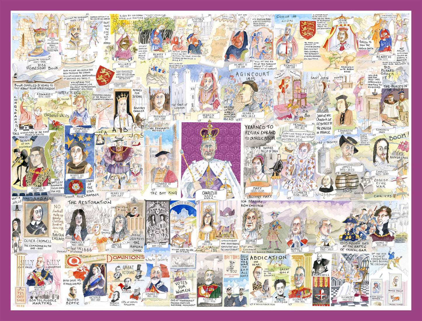 Puzzle 1000 pièces The Crown - Tim Bulmer