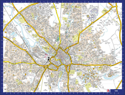 A-Z Map of York 1000 Piece Jigsaw