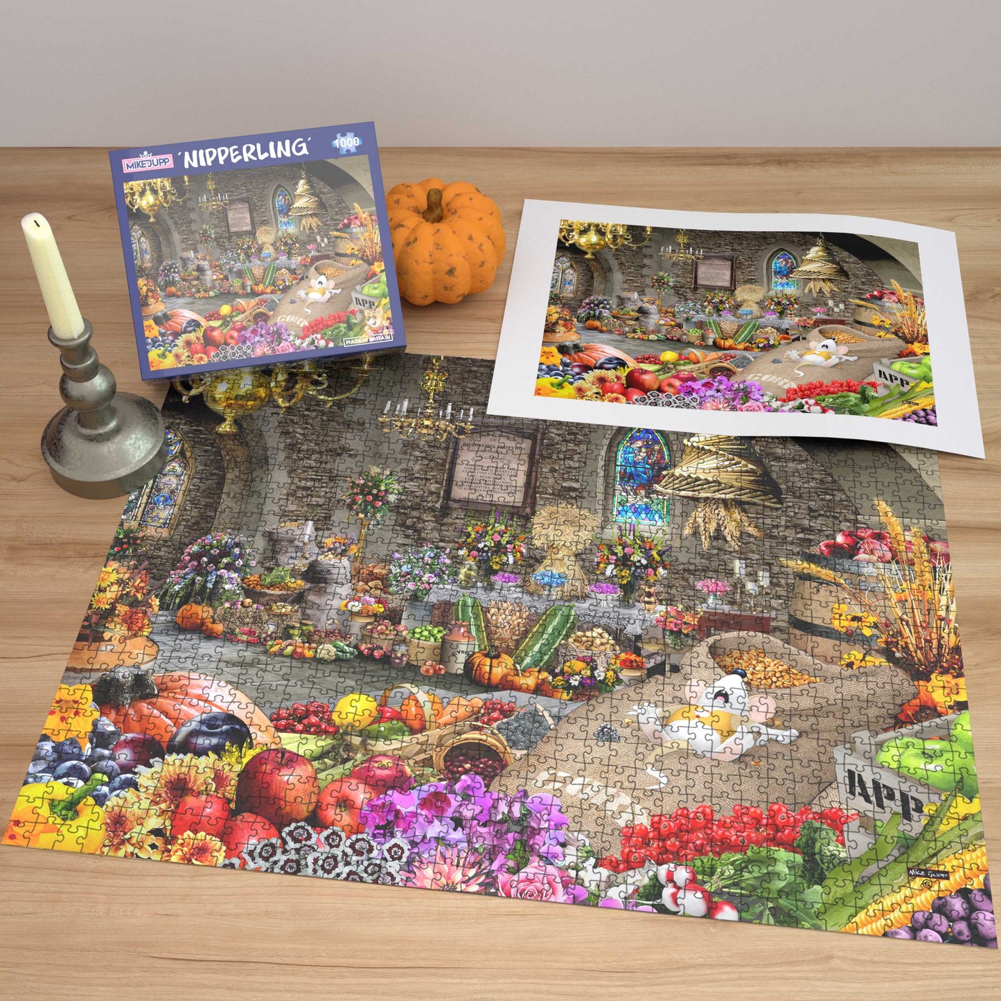 Mike Jupp - Nipperling 1000 piece Jigsaw Puzzle