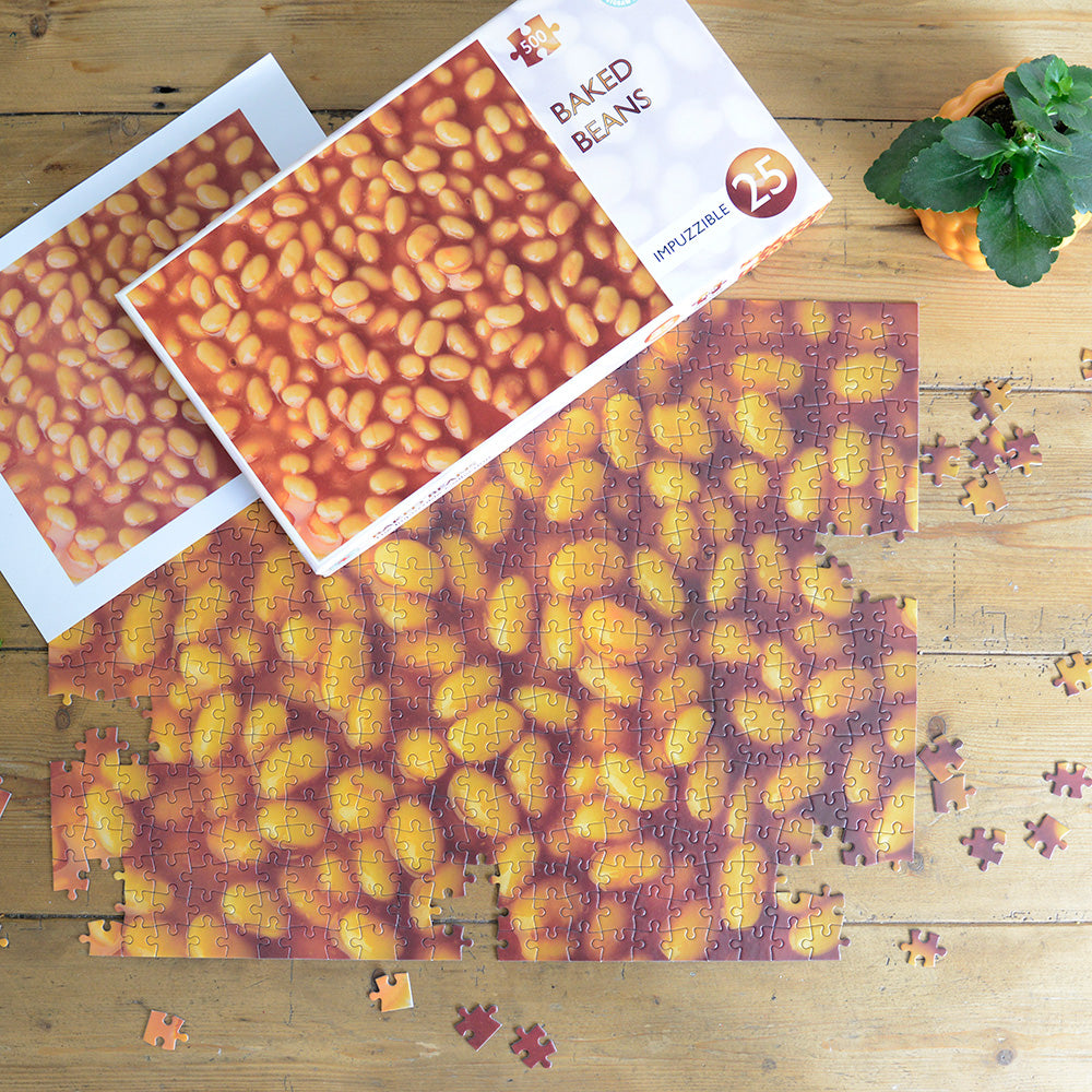 Baked Beans - 1000 or 500 Piece Jigsaw | All Jigsaw Puzzles UK