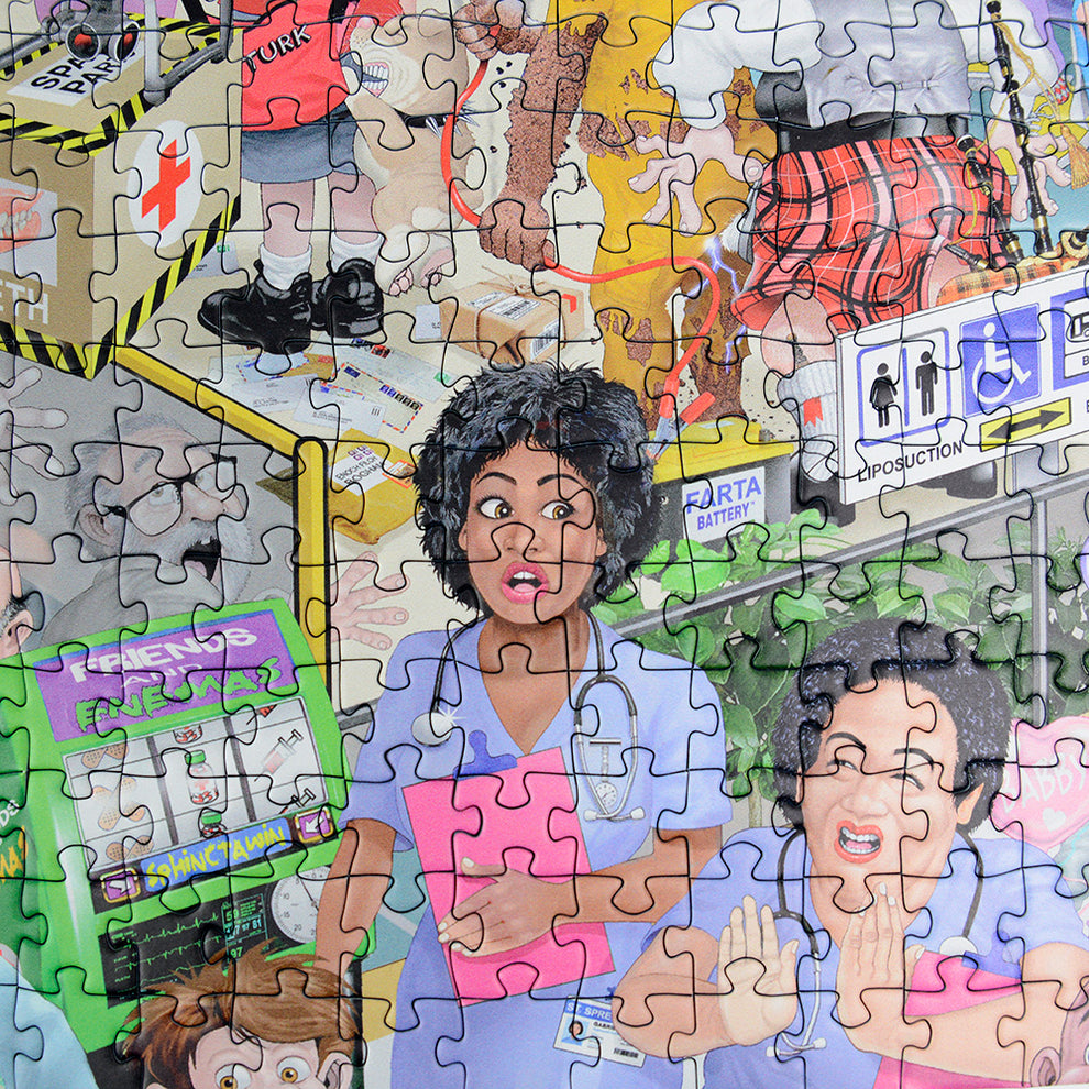 Mike Jupp I Love Healthcare 1000 Piece Jigsaw Puzzle – All Jigsaw Puzzles