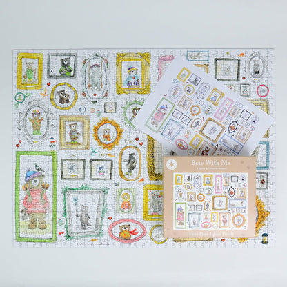 Catherine Redgate Bears 2 x 1000 Piece Jigsaw Puzzle Bundle