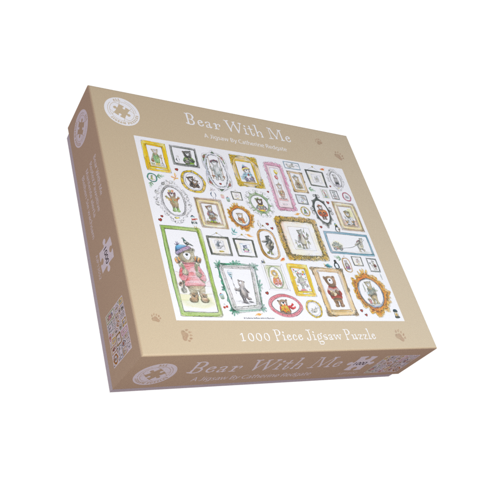 Catherine Redgate Bears 2 x 1000 Piece Jigsaw Puzzle Bundle