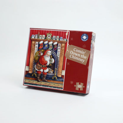 Comin' Down the Chimney 500 piece jigsaw puzzle