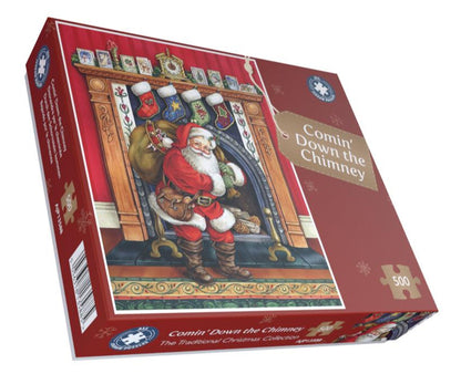 Comin' Down the Chimney 500 piece jigsaw puzzle