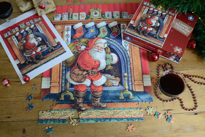 Comin' Down the Chimney 500 piece jigsaw puzzle