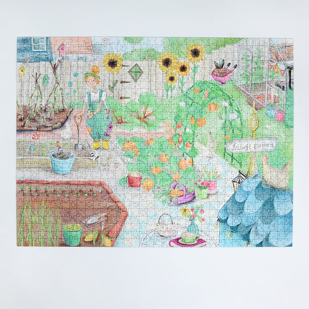 Escape to the Garden 1000 Piece Jigsaw Puzzle – All Jigsaw Puzzles