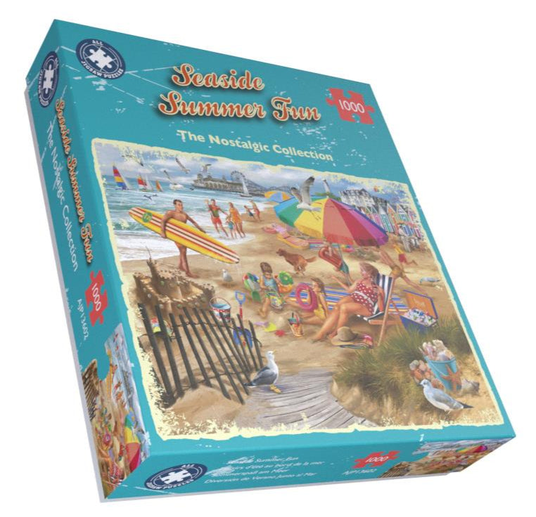 Seaside Summer Fun 1000 Piece Jigsaw Puzzle