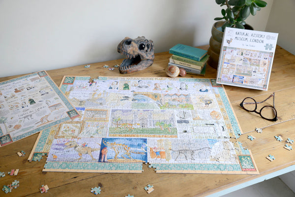 Tim Bulmer - Natural History Museum 1000 Piece Jigsaw – All Jigsaw Puzzles
