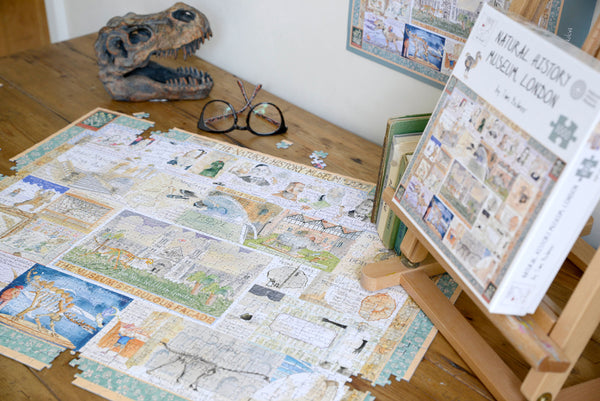 Tim Bulmer - Natural History Museum 1000 Piece Jigsaw – All Jigsaw Puzzles