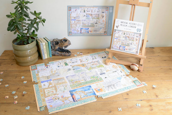 Tim Bulmer - Natural History Museum 1000 Piece Jigsaw – All Jigsaw Puzzles