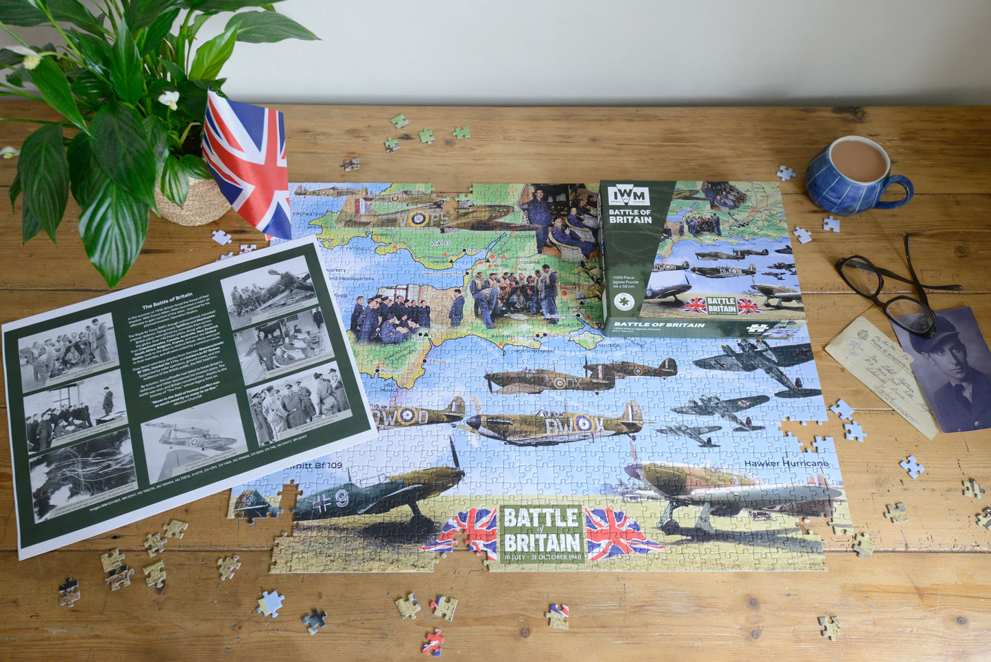 Imperial War Museums Battle of Britain 85th Anniversary 1000 Piece Jigsaw Puzzle