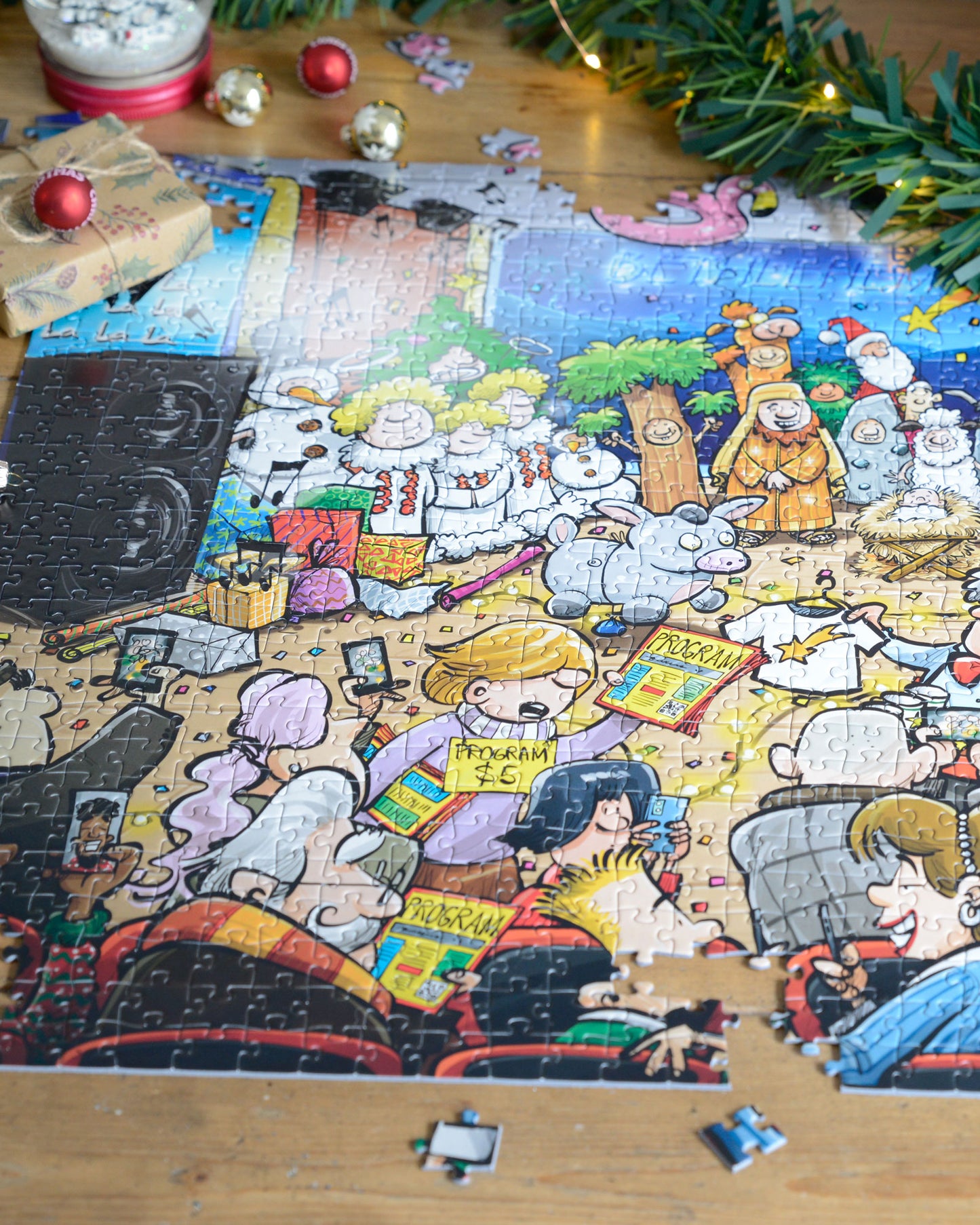 Djigsaw Vu  at the Nativity 2 x 1000 Piece Jigsaw Set