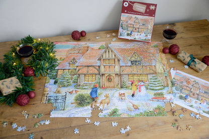 The Christmas Cottage 1000 Piece Jigsaw Puzzle